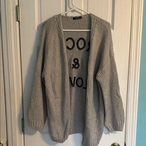Cozy Women's Gray Cardigan